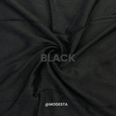 Crinkle Silk - Black #3